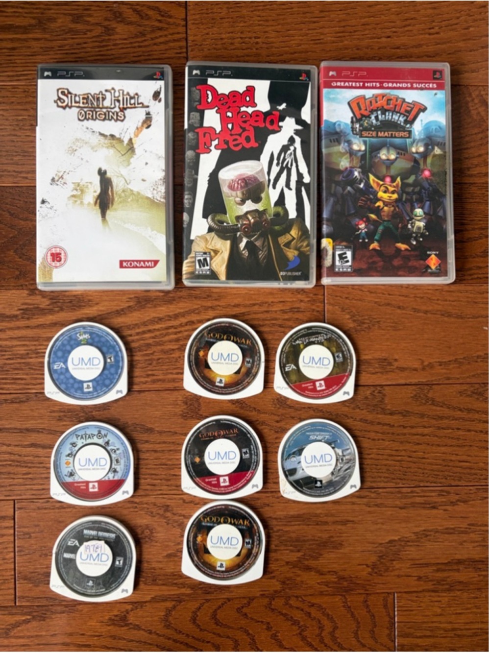 PSP Video Games Bundle